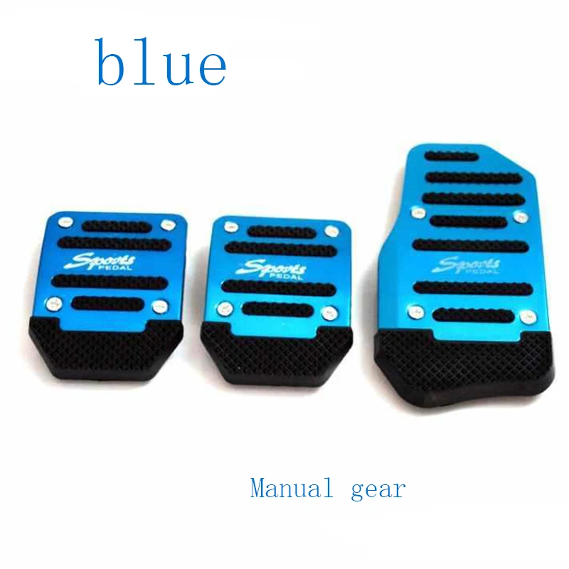

Aluminum alloy car anti-skid pedal accessories for fiat 500 stilo ducato palio bravo doblo grande punto
