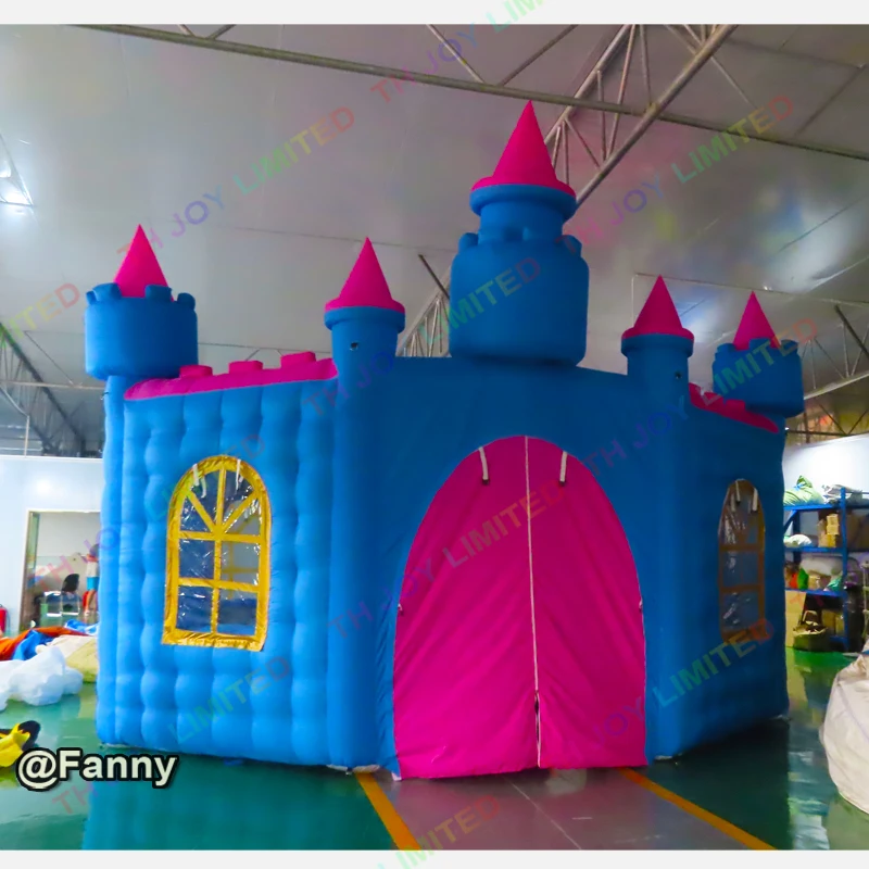Надувной дворцовый домик палатка новый дизайн Надувная церковь 6x5 м | Игрушки и