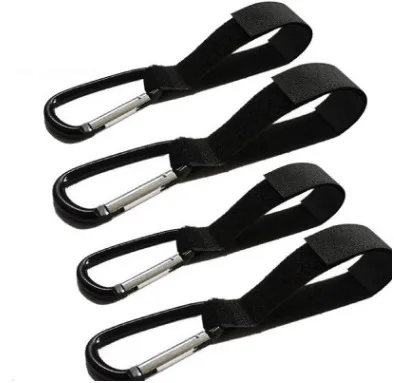 

Baby stroller accessories baby mount hook multi function aluminum alloy color Velcro hook