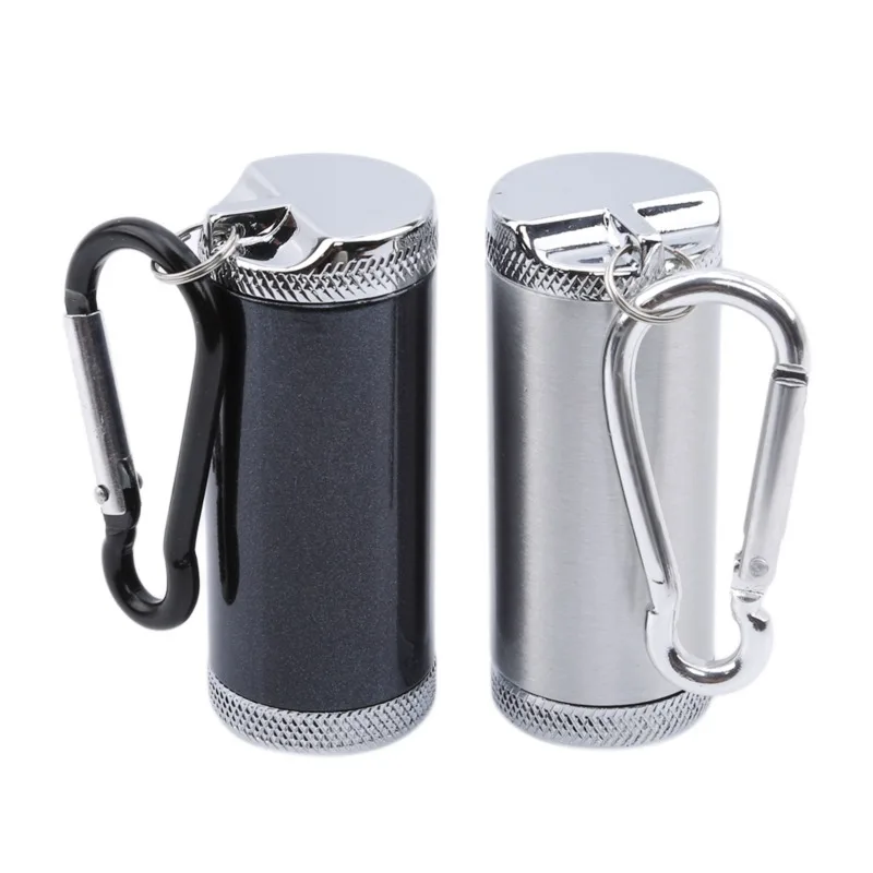 Портативная Высококачественная вращающаяся металлическая бутылка для хранения