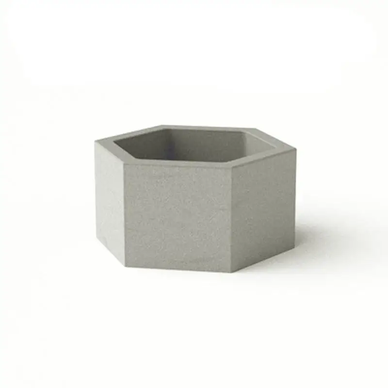 

Diy глина для поделок Горшок Плесень дома Landsape плантатор для приготовления цемента силиконовые бетонные формы