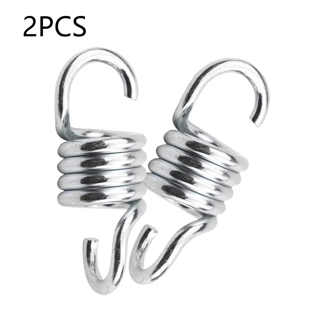 

2Pcs Hammock Chair Hanging Porch Swing Spring Heavy Duty Stainless Steel Hammock Swing Hardware Dual Swivel Hooks Indoor/Outdoor