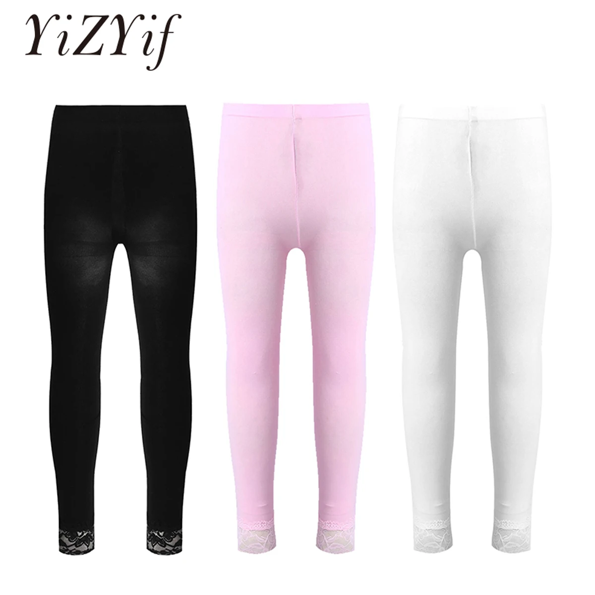 

Kids Warm Footed Ballet Tights Girls Dance Pantyhose Kids Velvet Gymnastics Leggings Stretchy Cropped Pants Ballerina Costume