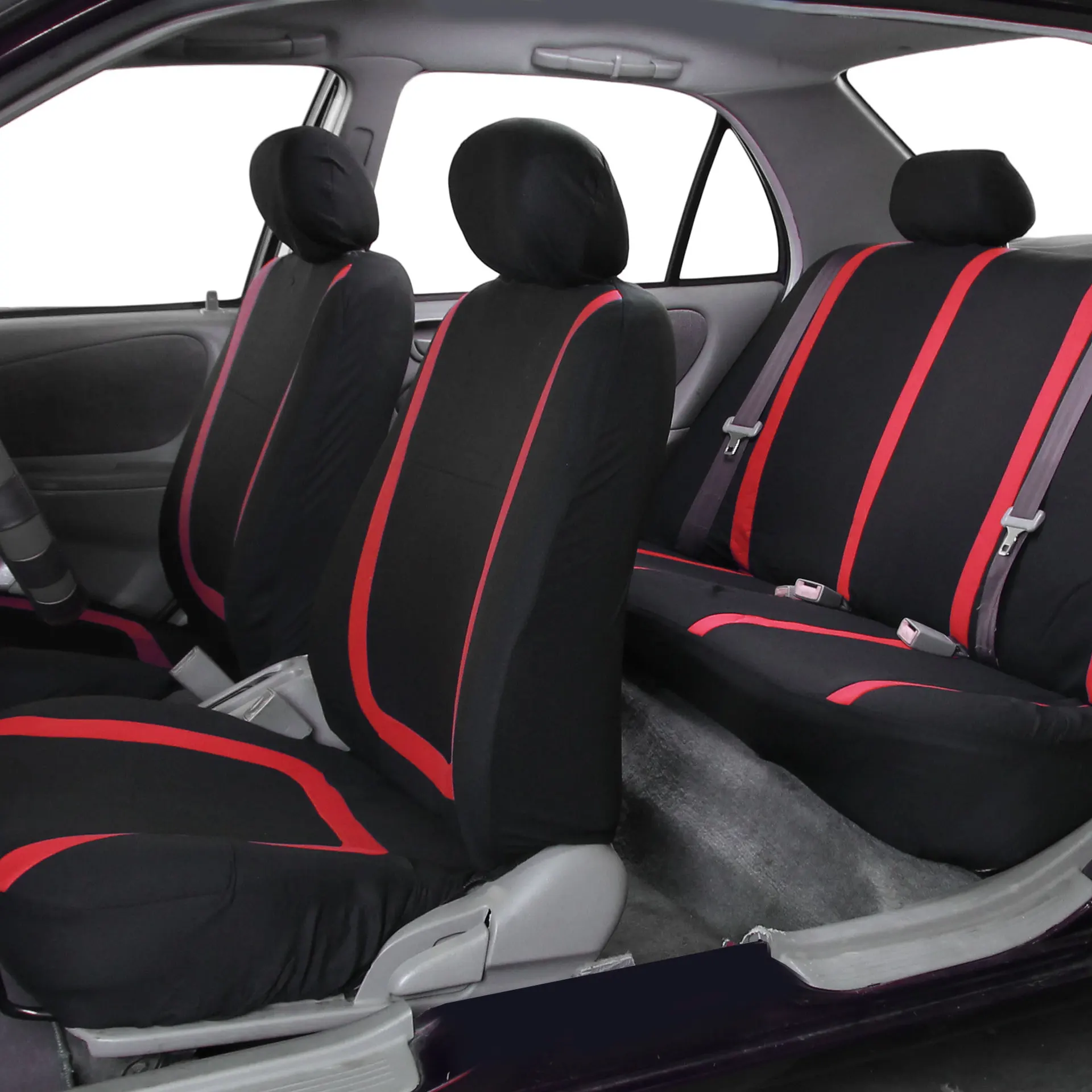 Fabric Car Seat Covers For ALFA ROMEO Giulia Mito Stelvio Giulietta GT Automobile Seat Cushion Protection Cover Auto Goods