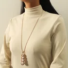 Новое поступление модный бушлат арахиса жемчужное ожерелье для женщин Италина ригант вечерние аксессуары для ювелирных изделий