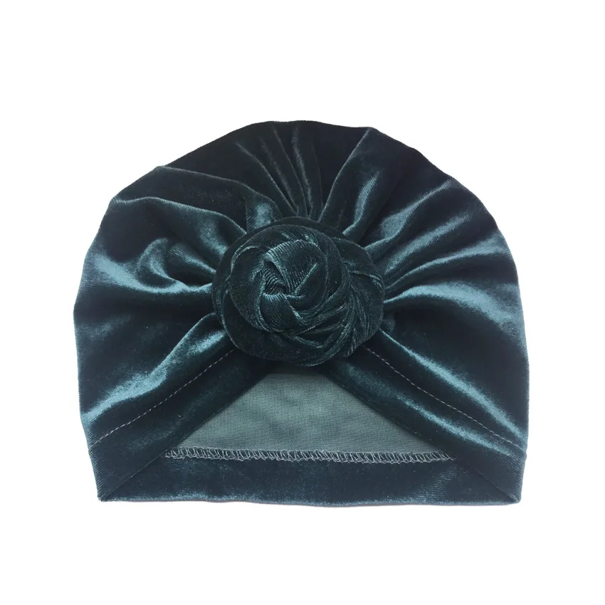 1pcs New Velvet Baby Hat for Girls Big Bow Winter Turban Infant Beanie Accessories Hair Band Headwrap | Детская одежда и обувь