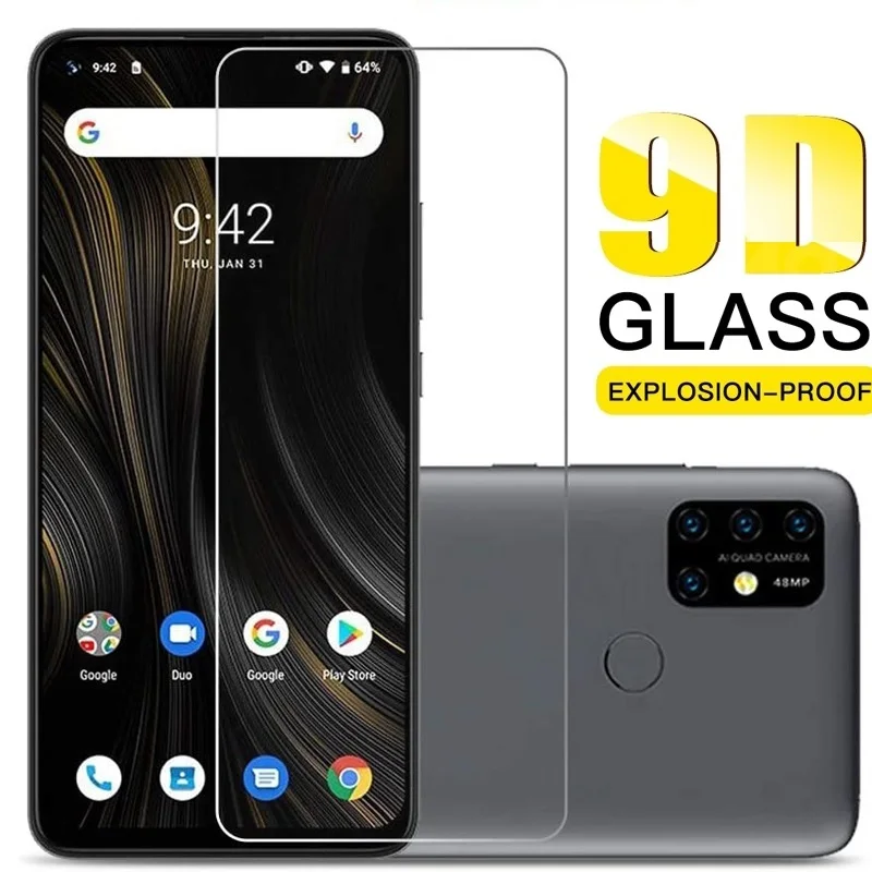 

Tempered Glass for UMIDIGI Power 3 POWER3 Screen Protector 9H on UMIDIGI F2 Glass Film Protective Phone cover