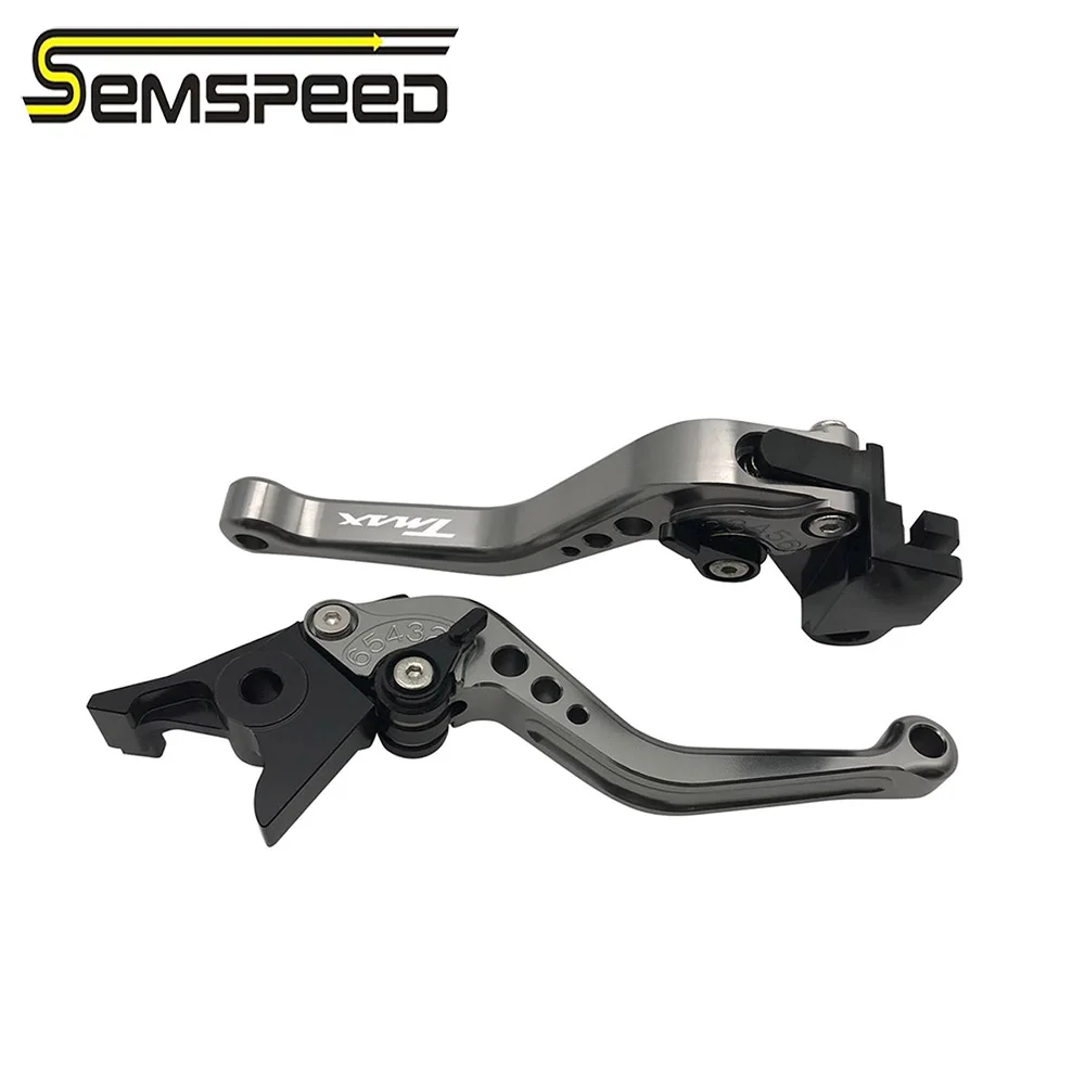 SEMSPEED CNC рычаги для YAMAHA Tmax Tech Max T MAX TMAX 560 TMAX560 2019 2020 мотоцикл короткий регулируемый