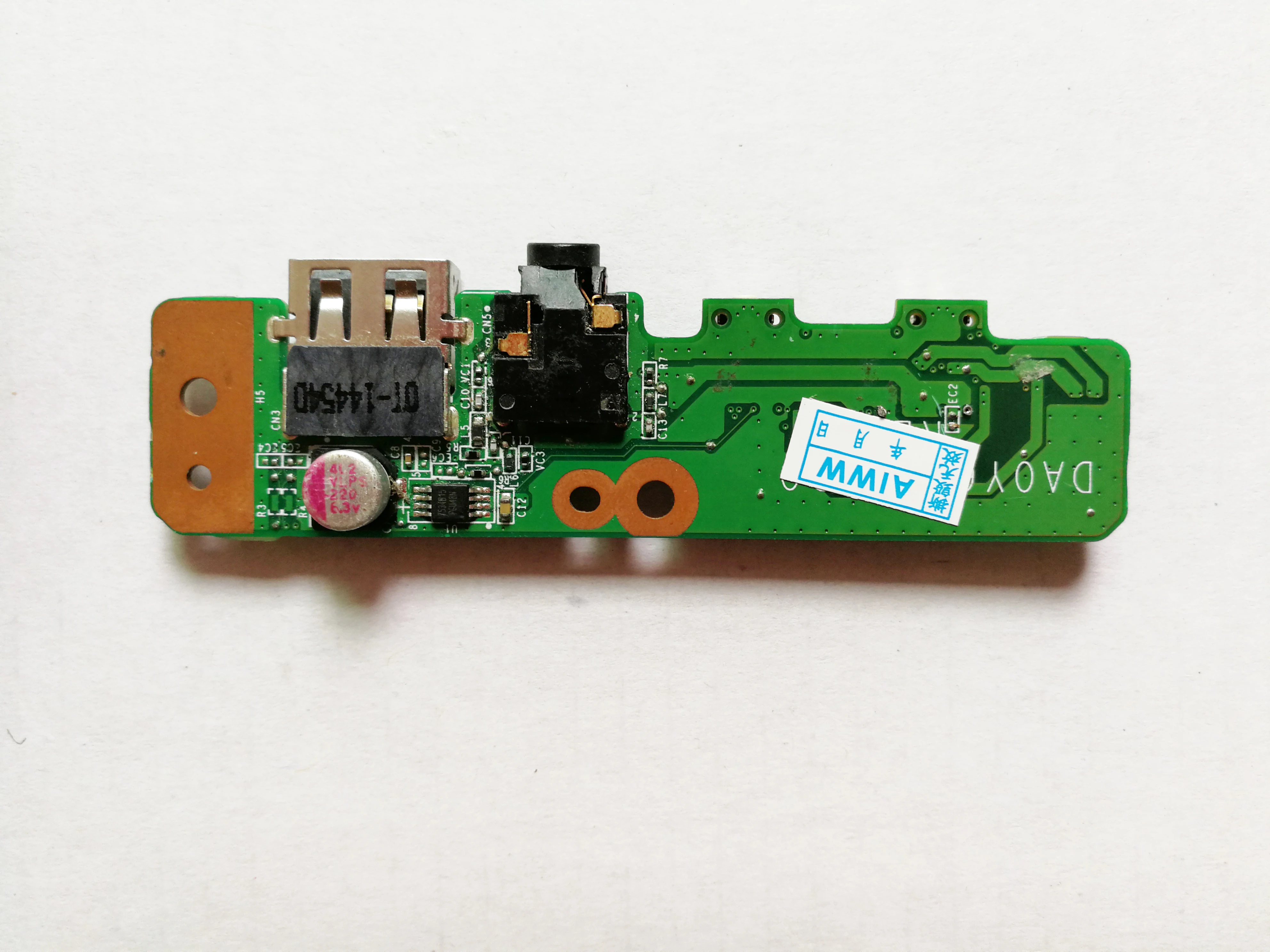 Оригинал для HP X360 13 a a110dx a051nr 768011 001 a013cl 15 U011DX U USB аудио порт плата DA0Y61AB6D0|Звуковые