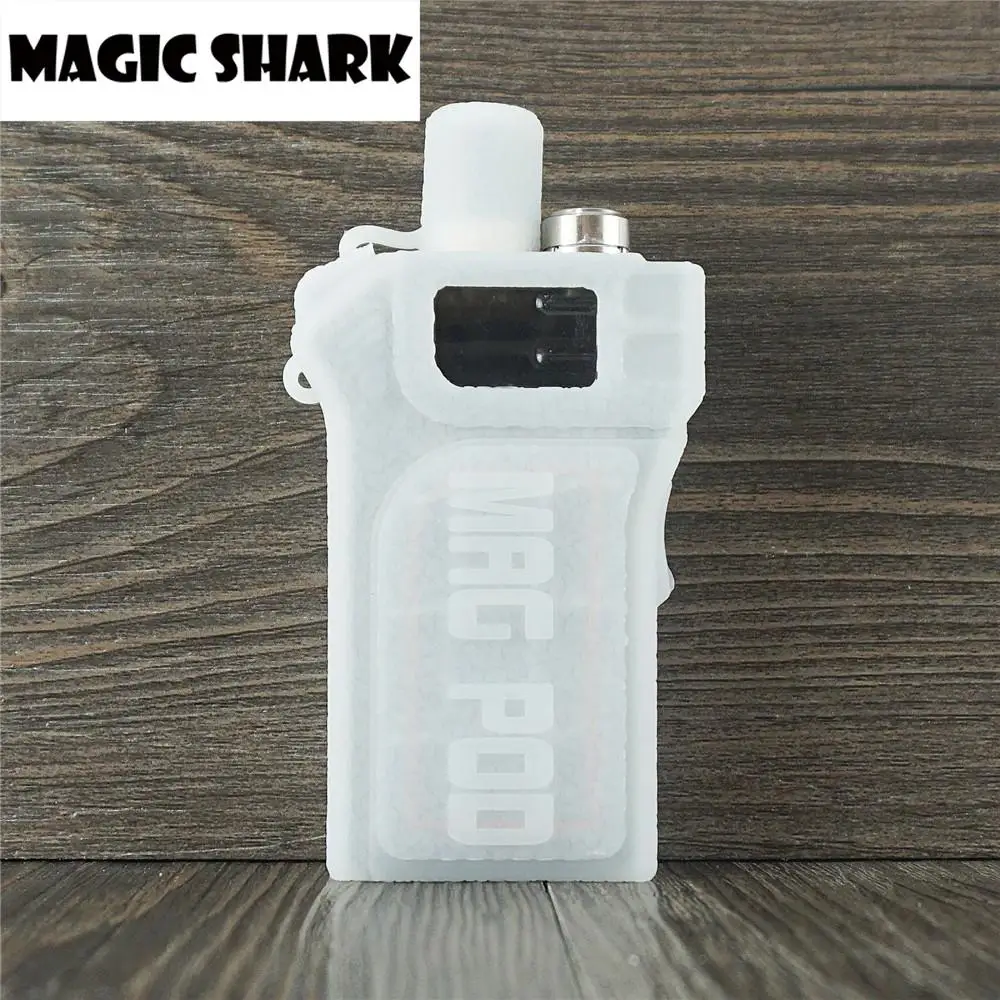 1 шт. модный противоударный силиконовый резиновый чехол для Smok Mag Pod Vape Kit черный