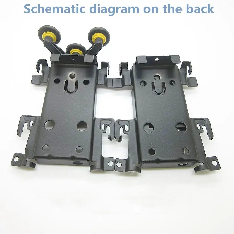 Высококачественные направляющие для раздвижных дверей шкафа верхние и нижние