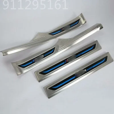

For 2018 BMW 5 Series Door Sill Sticker Welcome Pedal External Refit Interior Decoration Strip