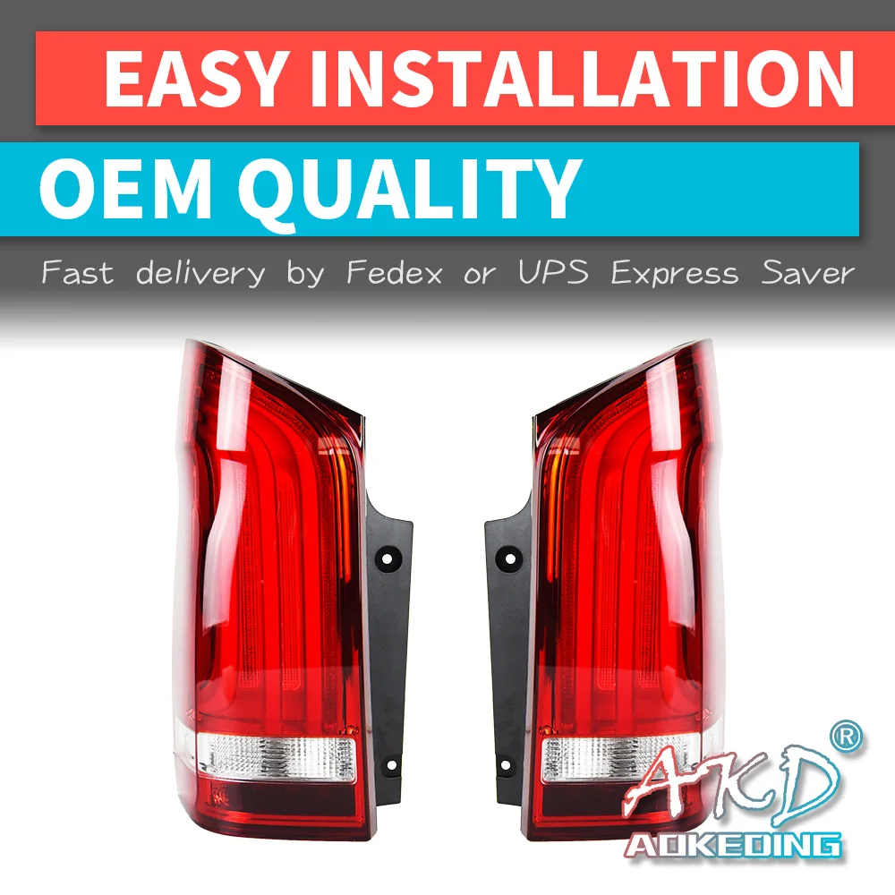 АКД автомобильного тюнинга задних фонарей для Мерседес Бенц Вито V250 V260 V260L