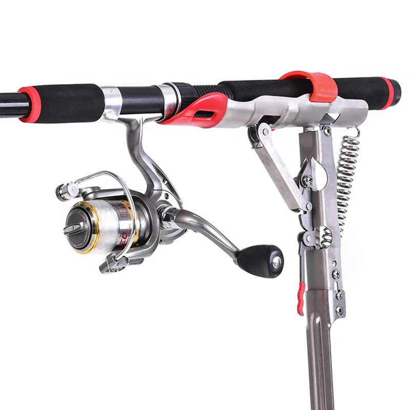 

Держатель для удочки автоматический из нержавеющей стали регулируемая чувствительность складной кронштейн для рыболовных аксессуаров