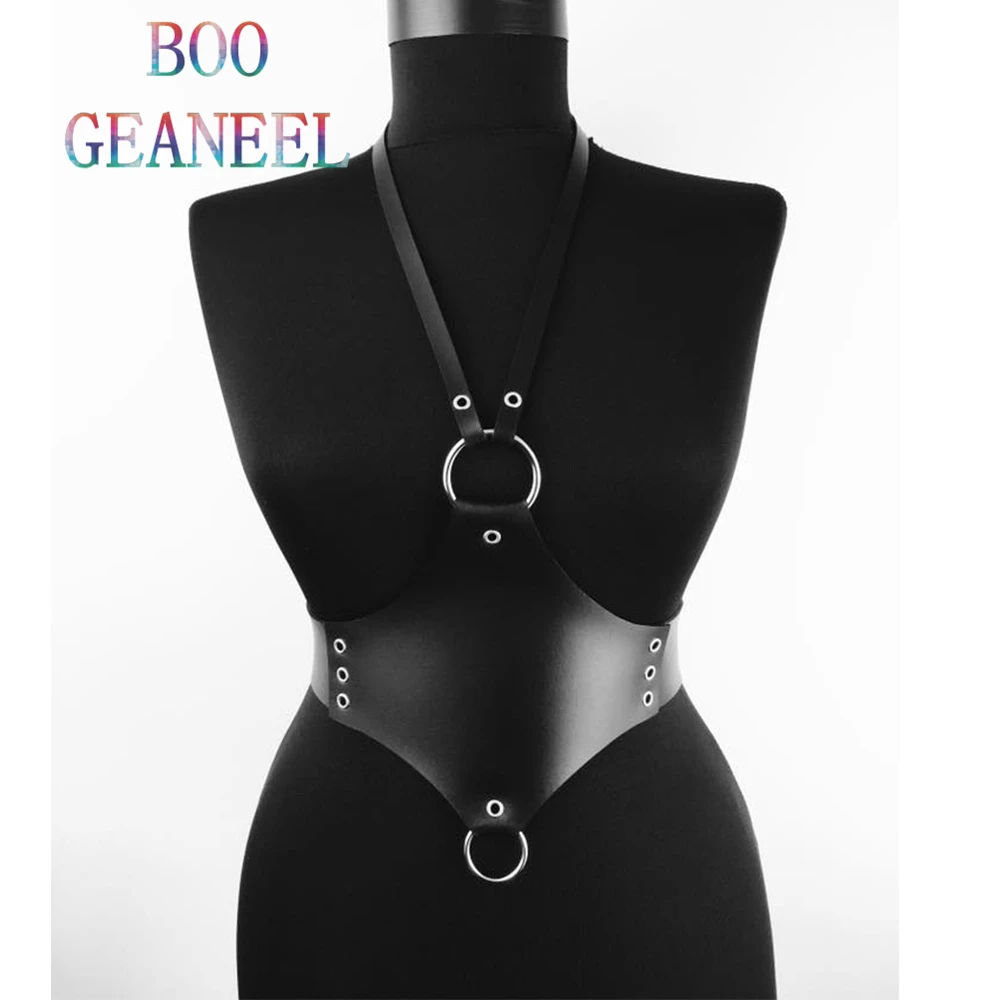 Boogeaneel искусственная кожа бюстгальтер модные женские туфли в стиле Готик