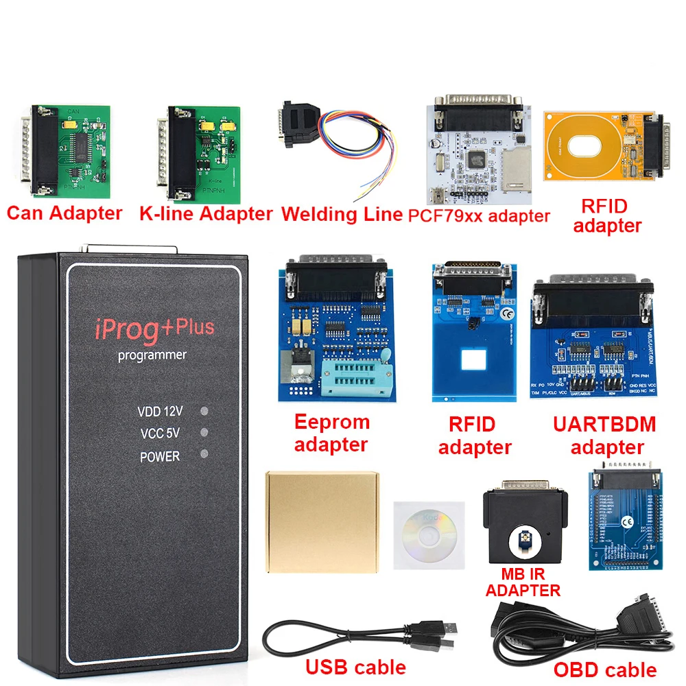 Программатор iPROG + Iprog plus lPro высшего качества поддержка V85 2019 год 3 в 1 сброс IMMO |