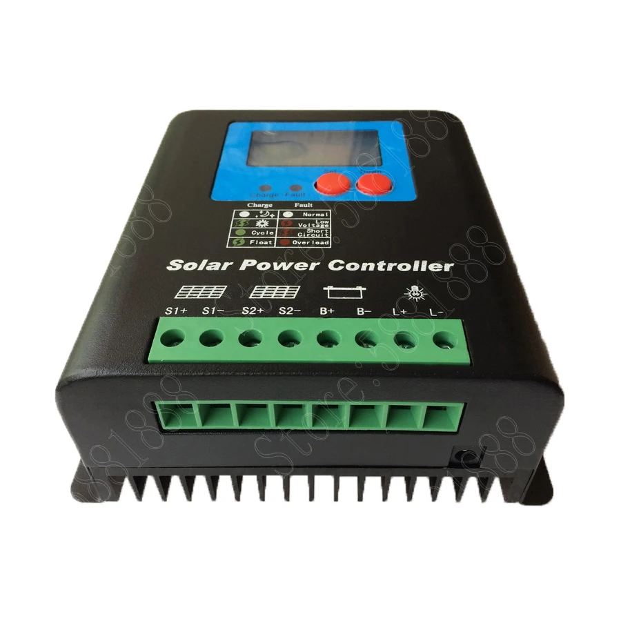 MPPT Солнечный контроллер 40A 50A 60A 70A 80A 90A 100A солнечное зарядное устройство 12V 24V