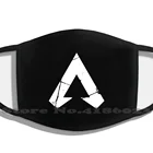 Apex Legends логотип  Apex Legends белый символ, модные стильные фильтрующие маски, маска для лица Apex Legends Apex Game Apex Legends