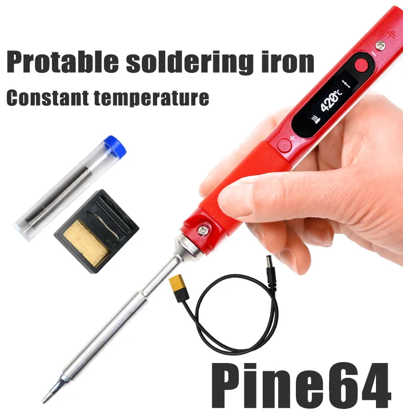 Мини-паяльная станция Pine64 pinecil 65 Вт | Инструменты