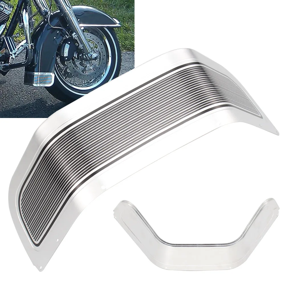 

Front Fender Skirt Trim Accent Protector Cover For Harley Road King Electra Street Tri Glide 1980-Later Motorcycle Accessories