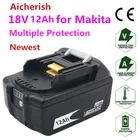 Литий-ионный аккумулятор 3,04,012,06,0 Ач для Makita 18 В батарея BL1850 BL1830 BL1860 LXT400 accuboorмашины