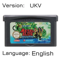 Metal Slug UKV 32 бит видеоигры картридж Консоли Карты для nintendo GBA Металл Slug английская языковая версия - Цвет: Metal Slug UKV