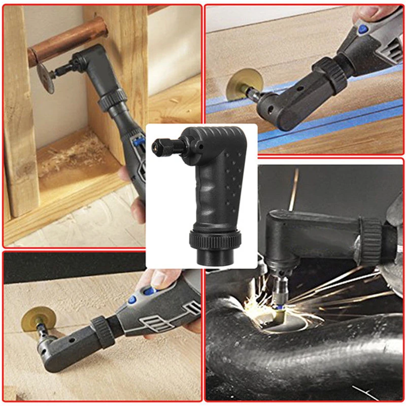 Аксессуары для инструментов Dremel с прямым углом поворота адаптер вращающегося