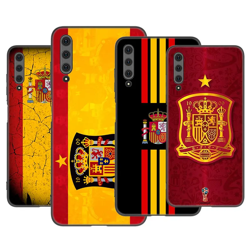 Spain Coat of Arms Flag Phone Case For Huawei Y5 Y7A Y9A Y5P Y6P Y7P Y8P Y6S Y8S Y9S Lite Y6 Y7 Y9 Prime 2018 2019 2020 Cover
