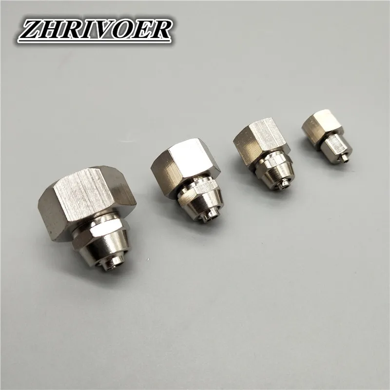 

Pneumatic Fast Twist Fittings 4~12mm OD Tube To 1/8" 1/4" 3/8" 1/2" BSP Female Thread Air Hose Quick Joint Coupler Connector KN