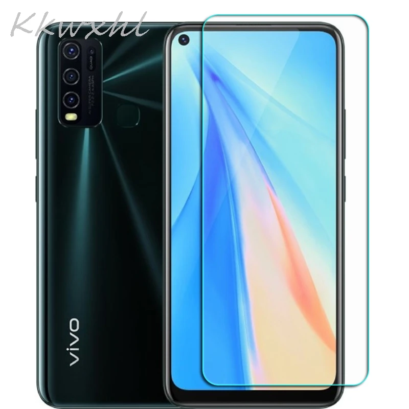 

Tempered Glass for Vivo Y50 GLASS Protective Film FOR Vivo Y30 6.47" Screen Protector cover