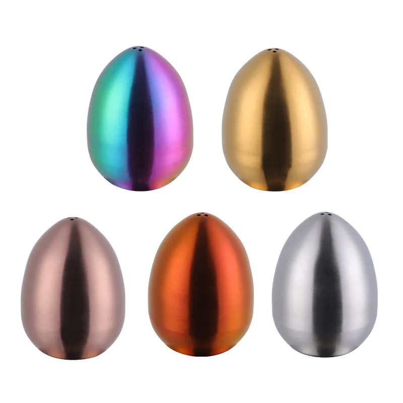 

1pcs Creative New Round Kitchen Salt Shaker Household Barbecue Seasoning Pot Tools Stainless Steel Kitchen Pepper Seasoning Pot