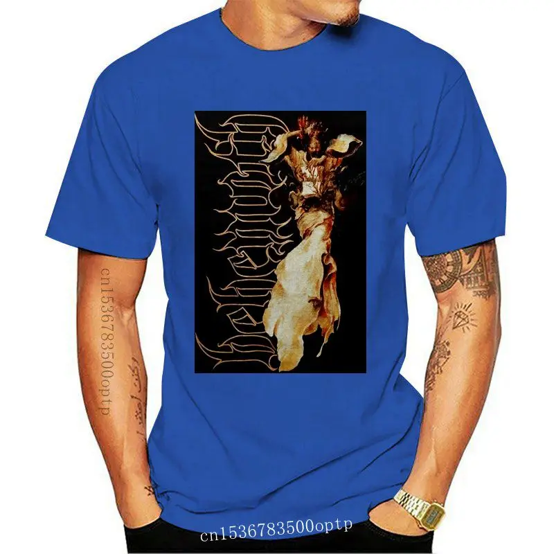 

Behemoth Men's Angel T-shirt Black RockabiliaT Shirt Top Tee