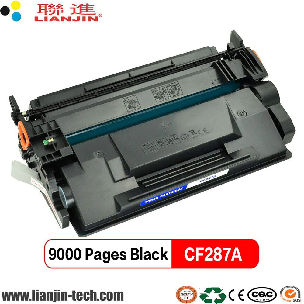 Тонер картридж 87A CF287A 287 для hp Laserjet Enterprise M506 M506dn MFP M527dn M527f Pro M501n M501dn