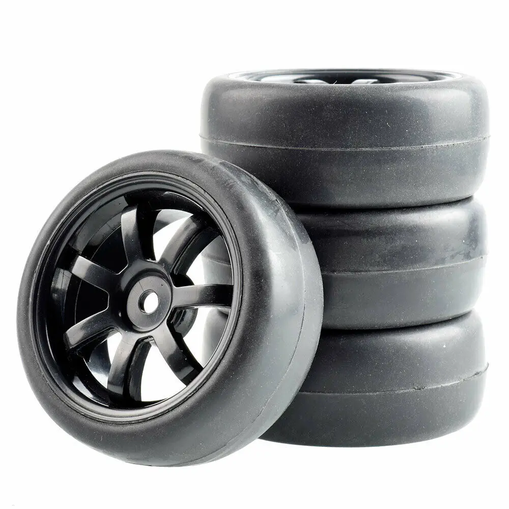 Шины и комплекты колес RC 9005-6018 Slick для HSP HPI 1/10 туристский автомобиль 1:10 | Игрушки