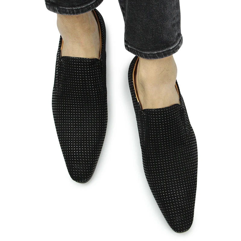 

Туфли мужские одношаговые классические, классические лоферы, Классическая формальная обувь, Роскошные, заостренный носок, ручная работа, д...