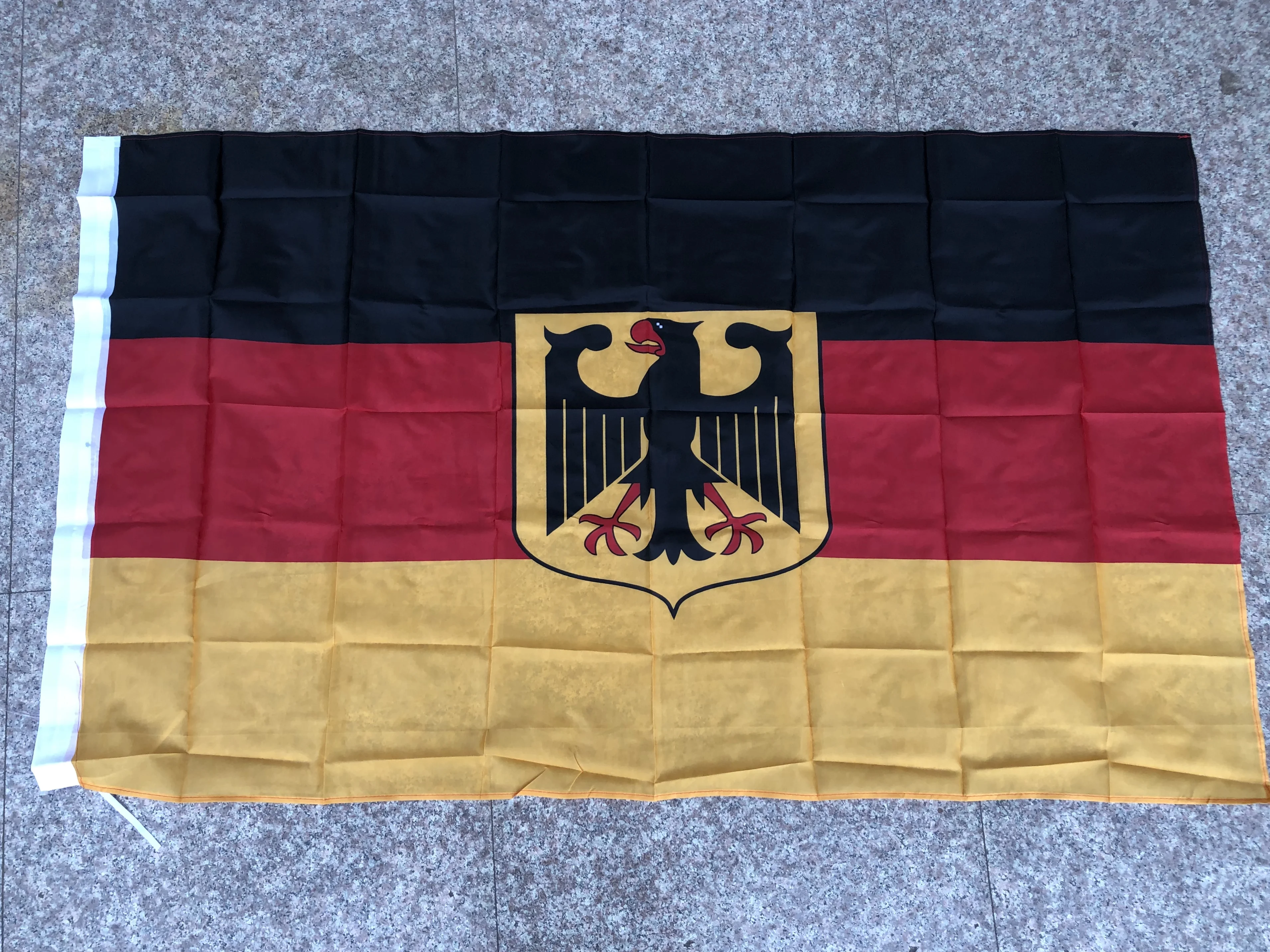 90x150 см de alta qualidade decoração da casa grande alemanha auguia falcão bandeira poliéster alemão deutschland voando banner n | Дом и