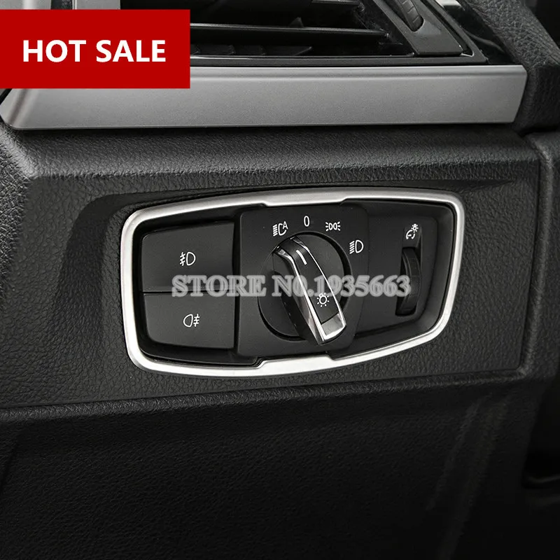 

For BMW 2 Series F22 Interior Headlight Switch Cover Trim 2014-2021 1pcs Car Accessories Interior Car Decor Car Trim
