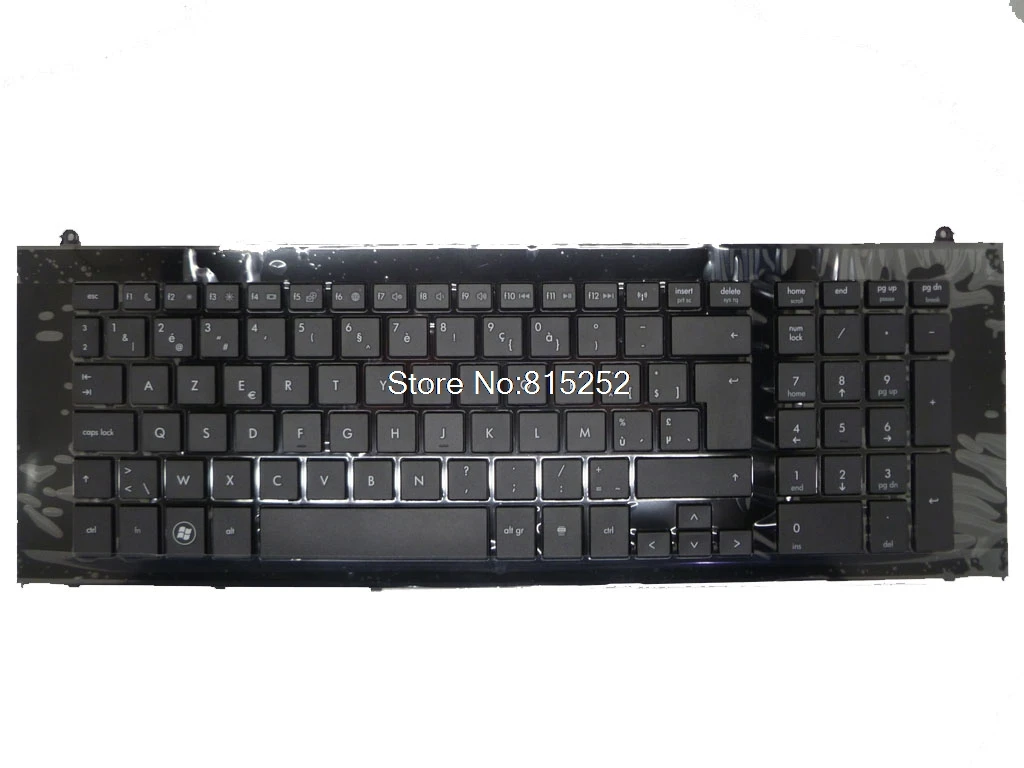 Клавиатура для ноутбука HP 4720S V112130BK1-BE 598692-A41 90.4GL07.S1A с черной рамкой, черная, Бельгия BE Клавиатура для ноутбука HP 4720S V112130BK1-BE 598692-A41 90.4GL07.S1A с черной рамкой, черная, Бельгия BE