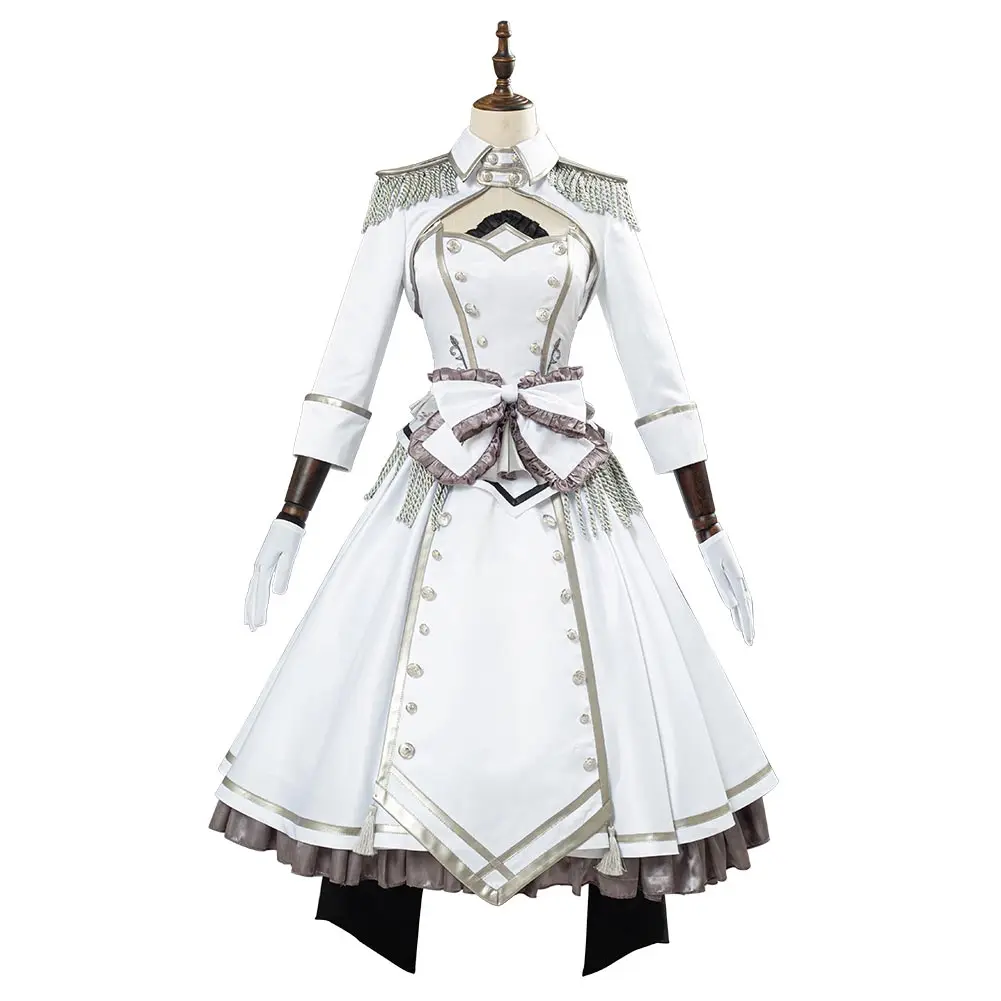 Косплей Костюм токисаки Куруми из аниме свидание пуля женское платье наряд