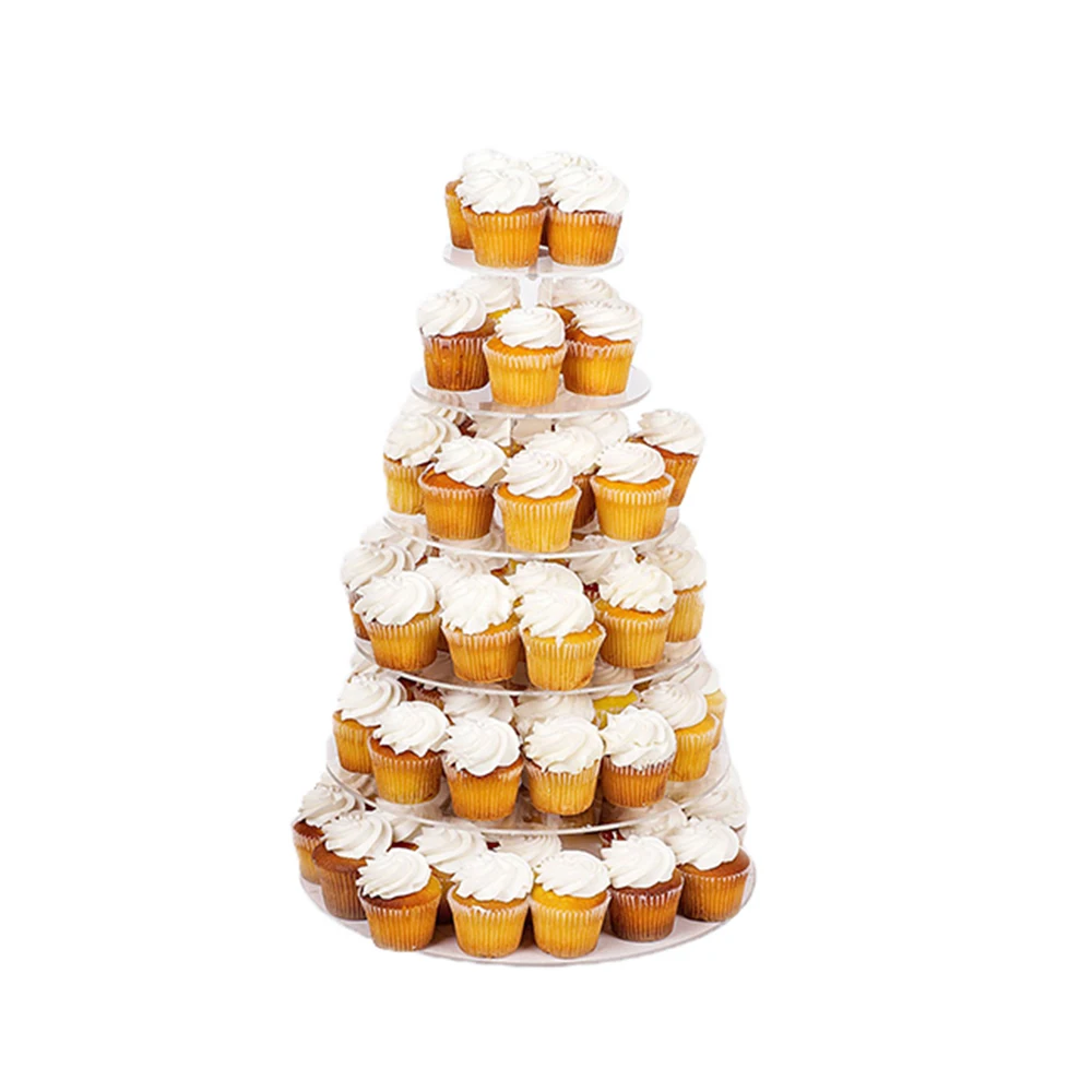 

Собрать и съемная круглые акриловые 3 и 4-ярусный выставочный стенд PastryCupcake подставка для свадебного торта на день рождения Свадебная вечеринка торт магазин домашний декор