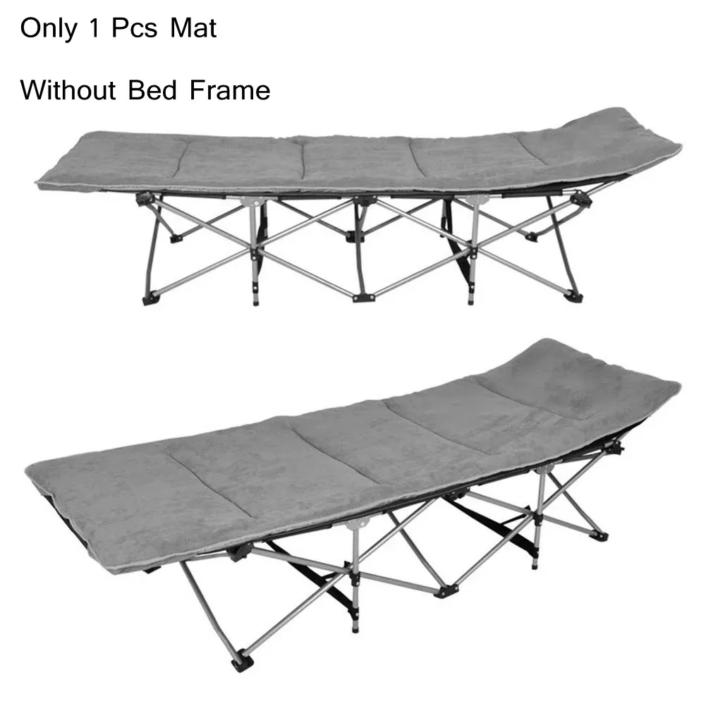 Mat For Folding Bed Ultralight Camping Cot Equipment Portable Travel Camp Outdoor Sleeping Hiking Single Mattress | Спорт и