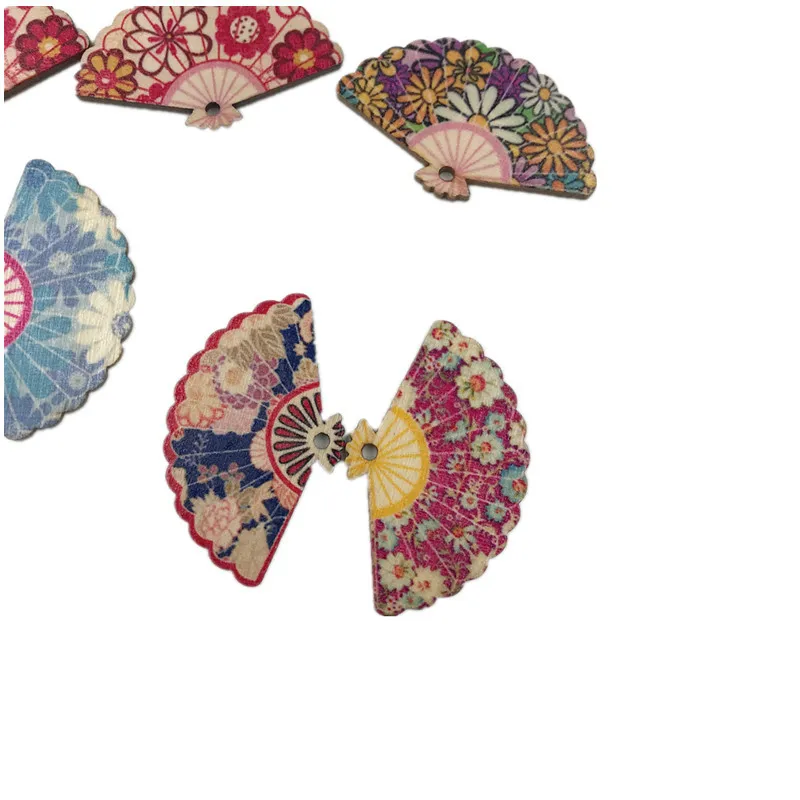 30 шт. DIY ручные вентиляторы живопись микро ремесло вентилятор креативный мини для