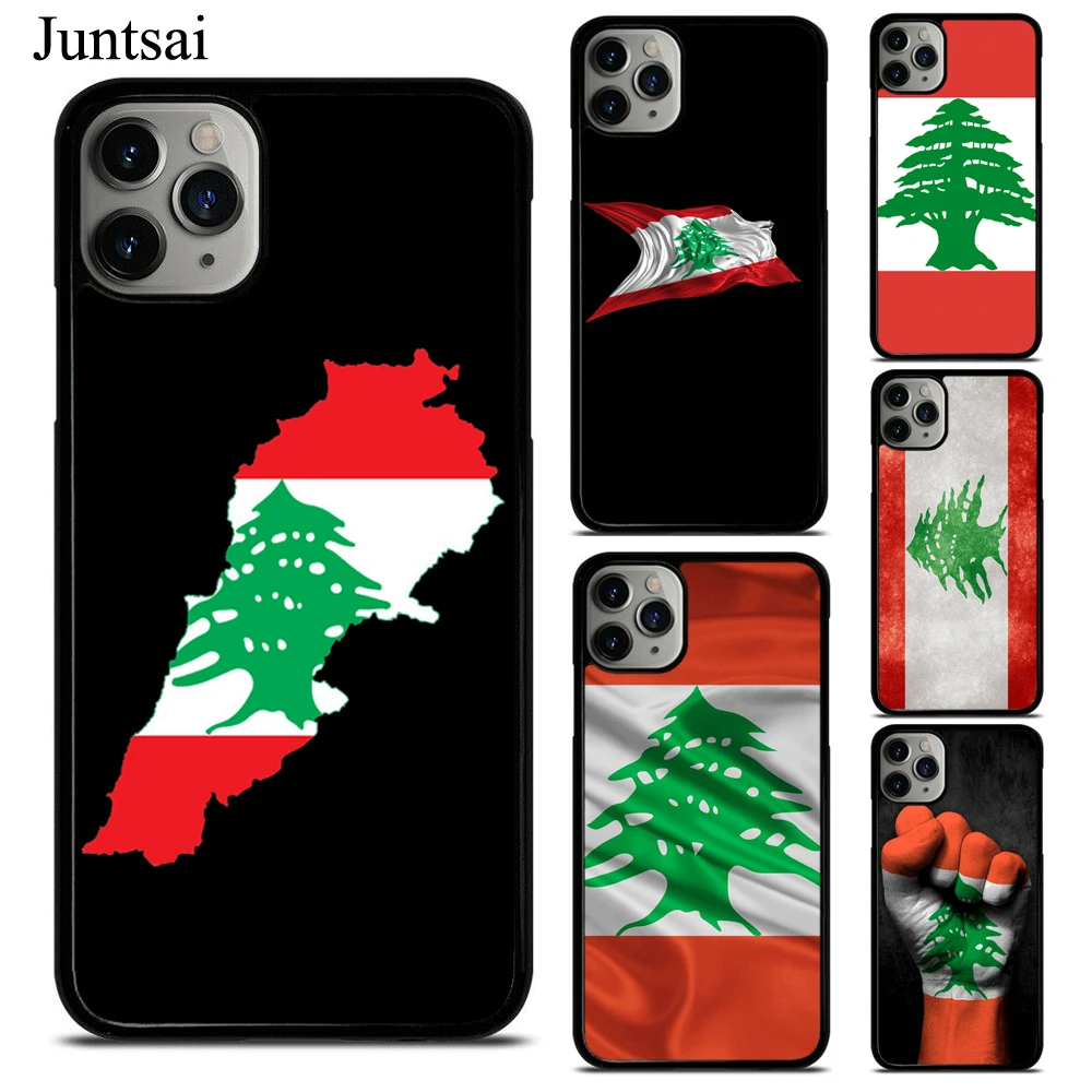 Чехол с ливанским флагом для iPhone 13 12 Mini 11 Pro Max 7 7Plus 6S 5S SE 2020 8 8Plus X XS Max XR Fundas