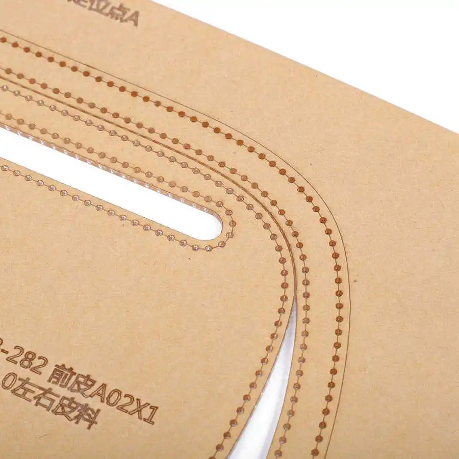 Инструменты для кожи инструменты работы с кожей 6 шт. шаблон акриловых кожаных