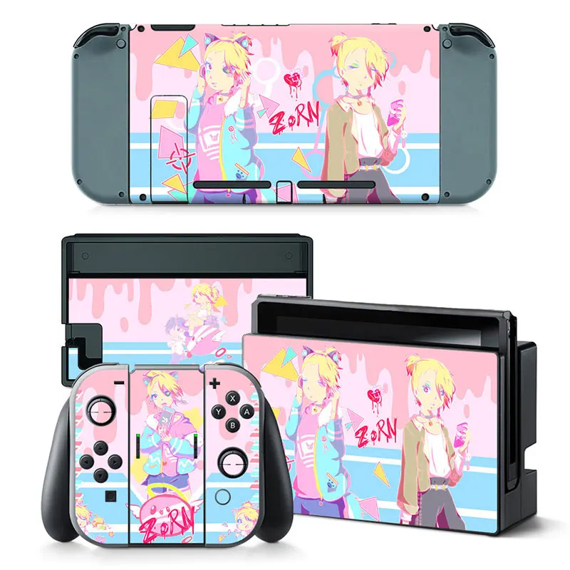 Хороший дизайн для консоли переключателя и контроллера наклейка кожи Виниловая