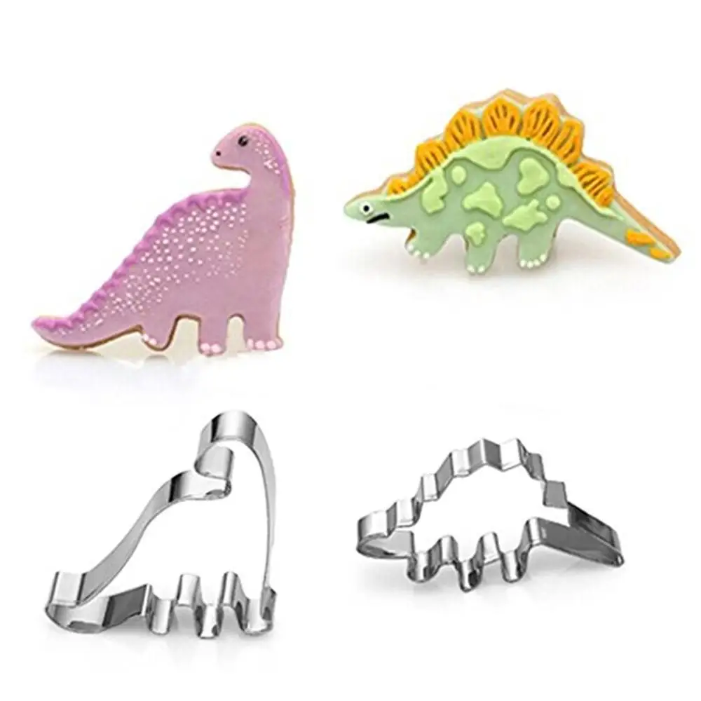 10 шт. форма для печенья набор вырезания в виде динозавра детей кольцевая Забавный