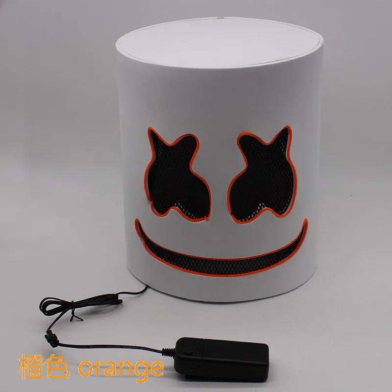 Светодиодный DIY EVA DJ Зефир Хэллоуин v для вендетты клоун страшная маска для Хэллоуина Косплей Реквизит вечерние барные маски