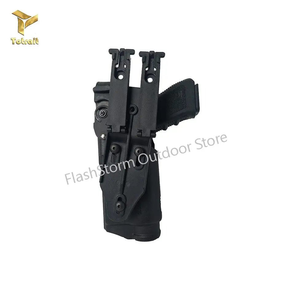 

Molle Waist Clip Platform Adapter Tactical Waist Paragraphs Airsoft Combat Holster Molle Accessories Black