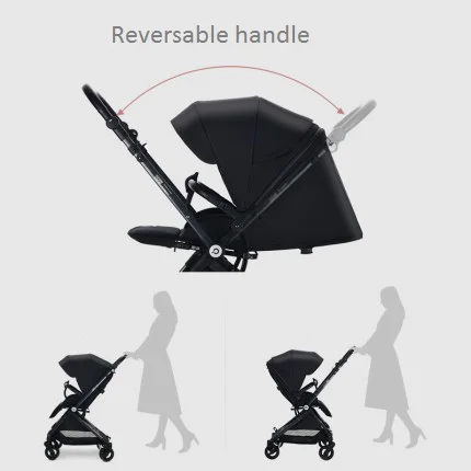 Легкая реверсивная детская коляска складные коляски ручка и сиденье