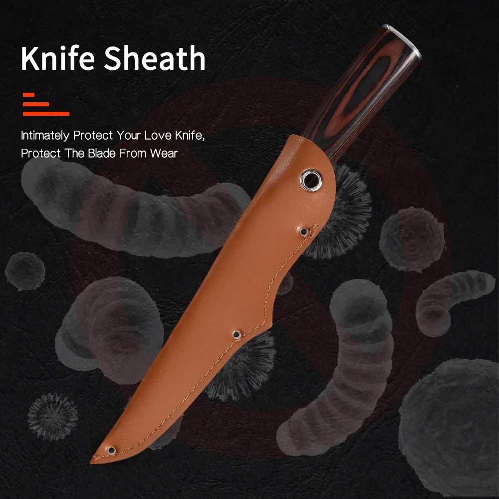 Нож для костей из дамасской нержавеющей стали 5 дюйма|Кухонные ножи| |